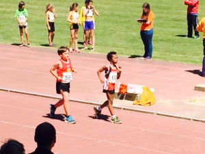 Carlos, marchando