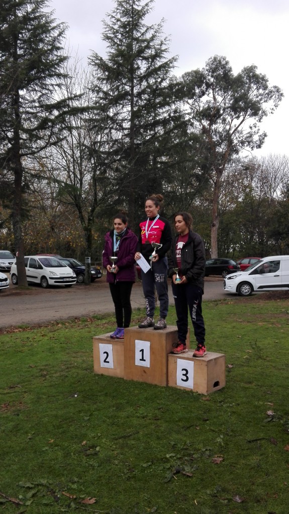 María Martínez, subcampeona Gallega